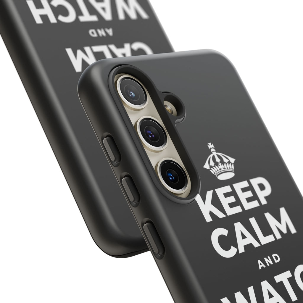 KEEP CALM AND WATCH THEM GROW Phone Case
