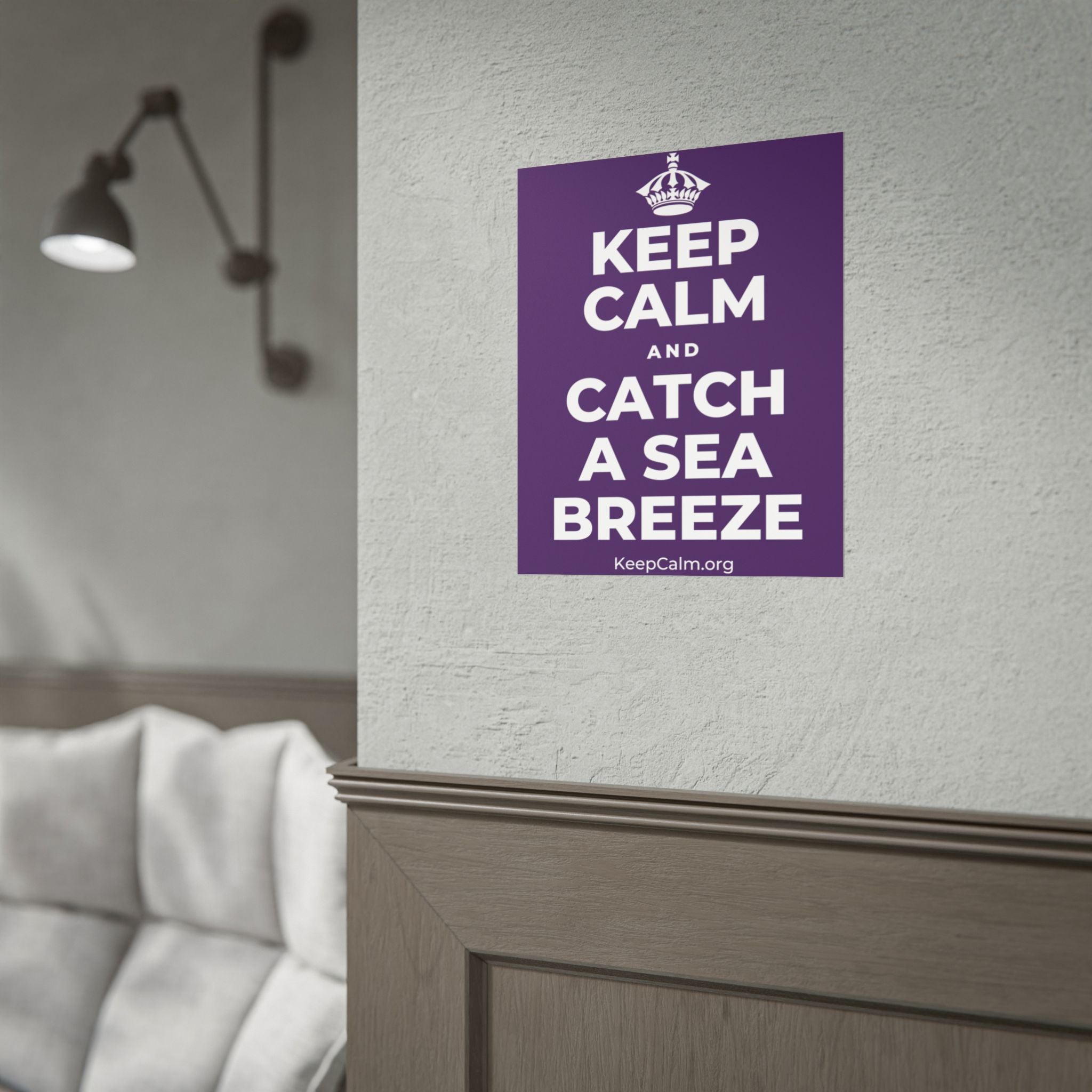 KEEP CALM AND CATCH A SEA BREEZE Poster