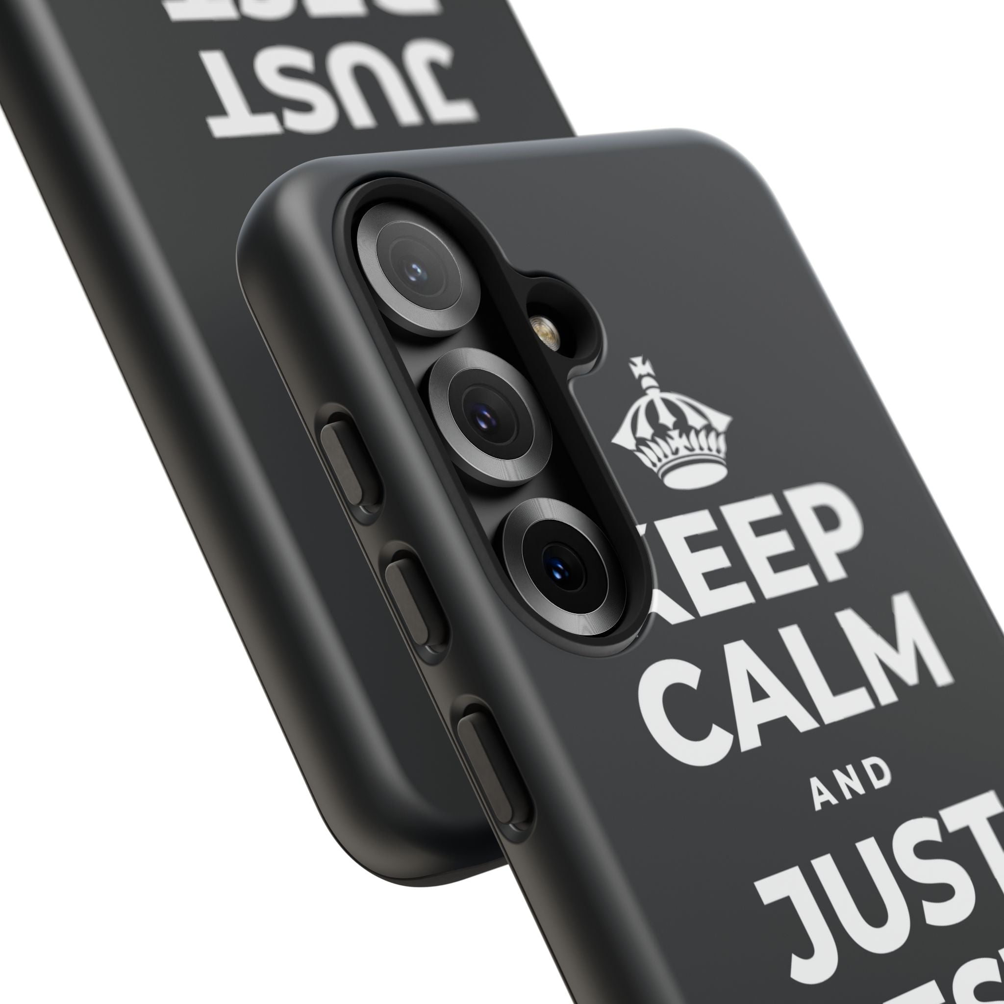 KEEP CALM AND JUST REST, THAT COUNTS Phone Case (Dark)