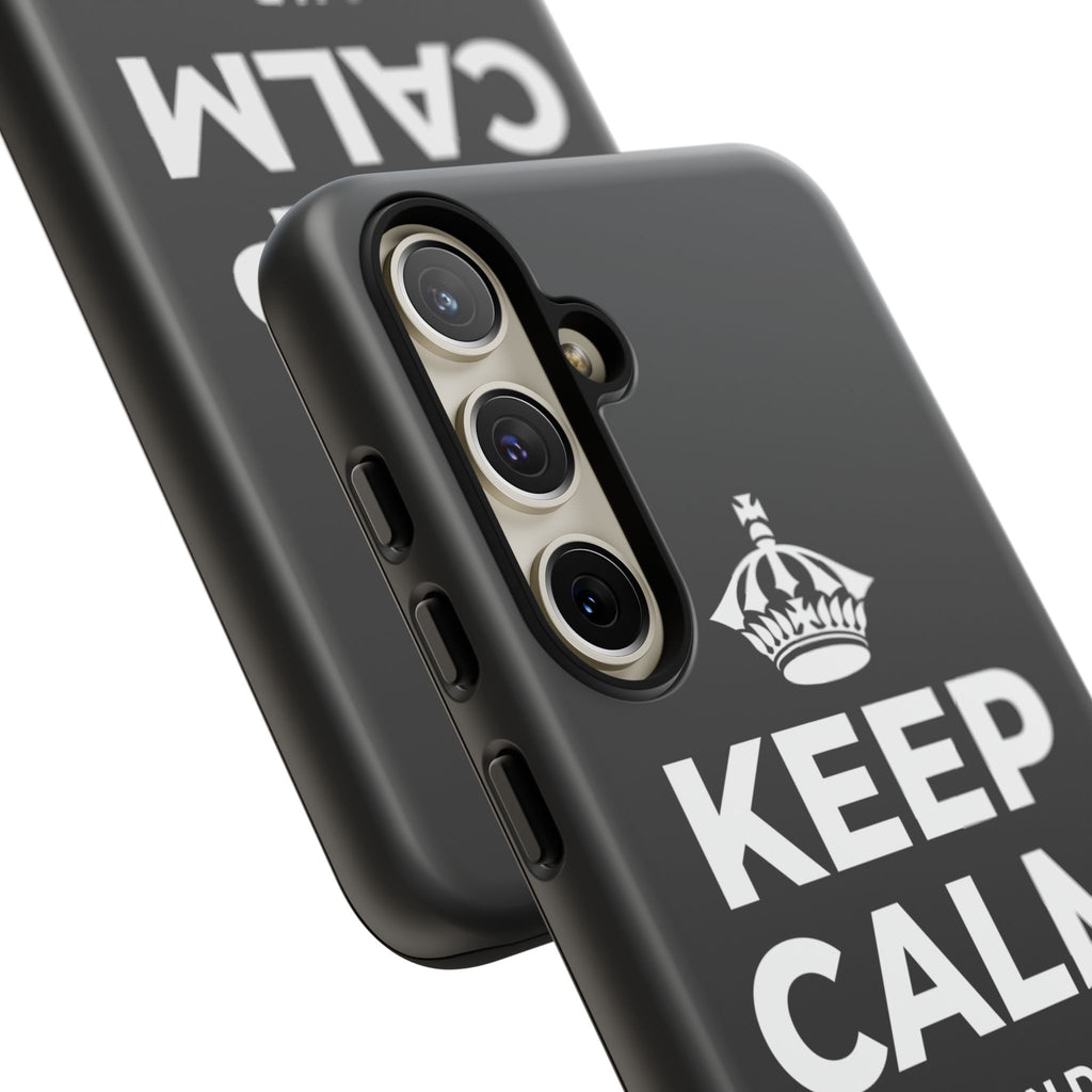 KEEP CALM AND GO 🏄 Phone Case