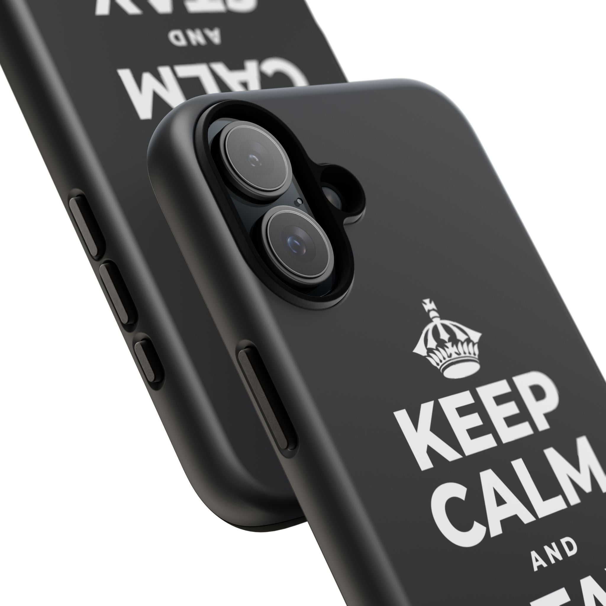 KEEP CALM AND STAY FEARLESS Phone Case (Dark)