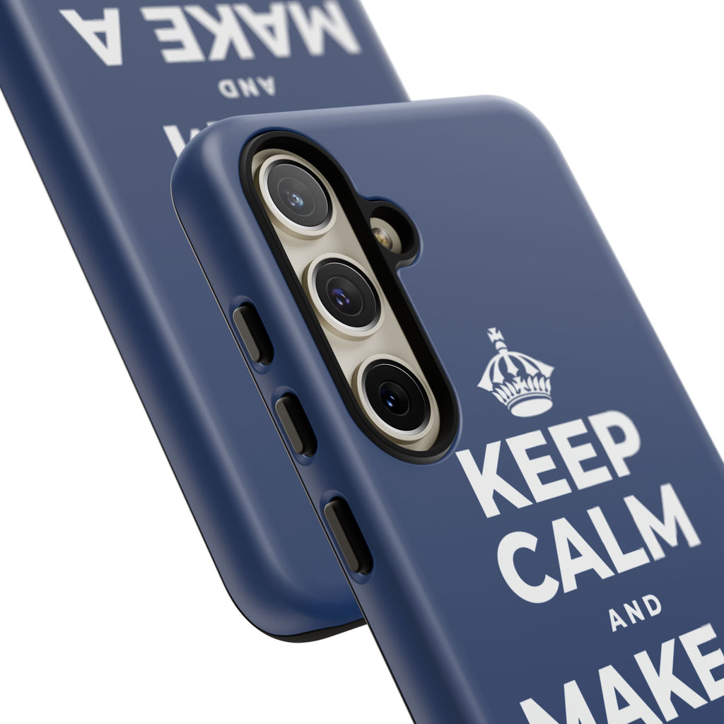 KEEP CALM AND MAKE A HAPPY MEMORY Phone Case