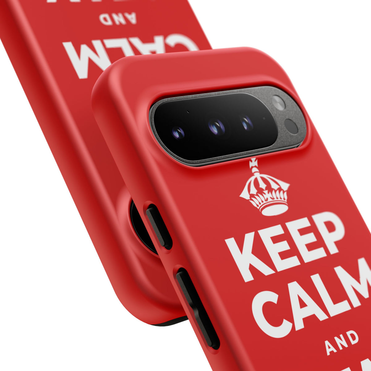 KEEP CALM AND STAY REAL Phone Case