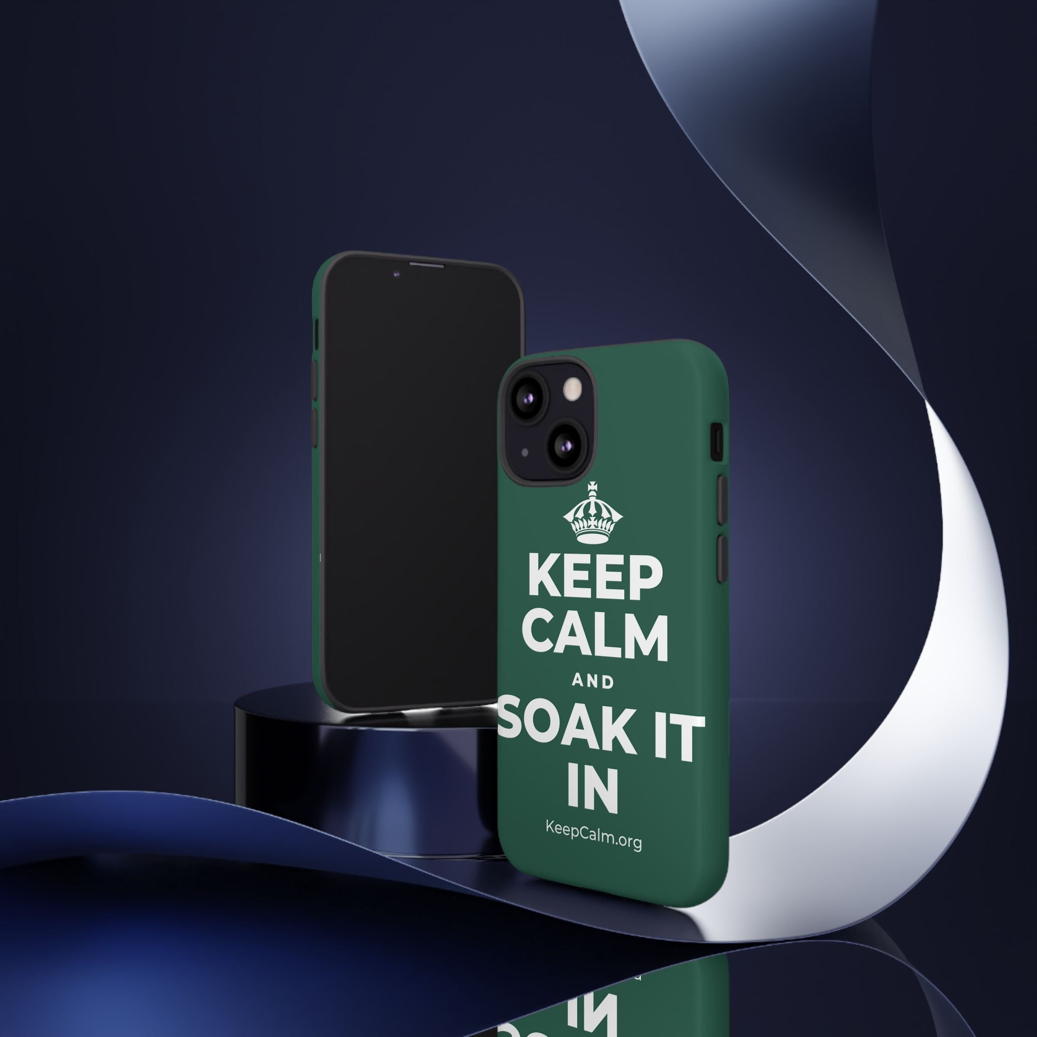 KEEP CALM AND SOAK IT IN Phone Case