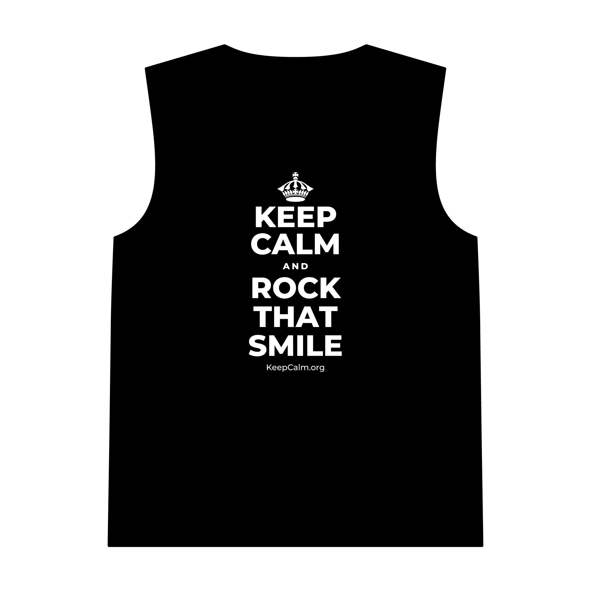 KEEP CALM AND ROCK THAT SMILE Tank Top