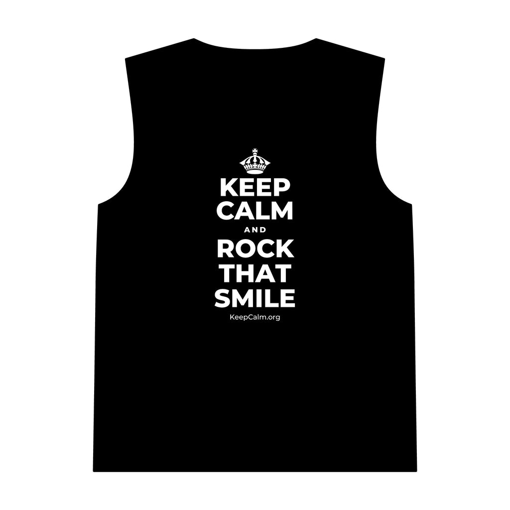 KEEP CALM AND ROCK THAT SMILE Tank Top