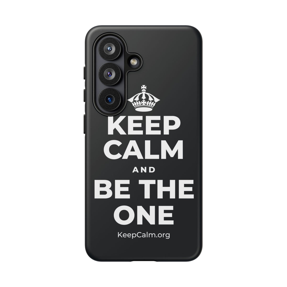 KEEP CALM AND BE THE ONE Phone Case (Dark)