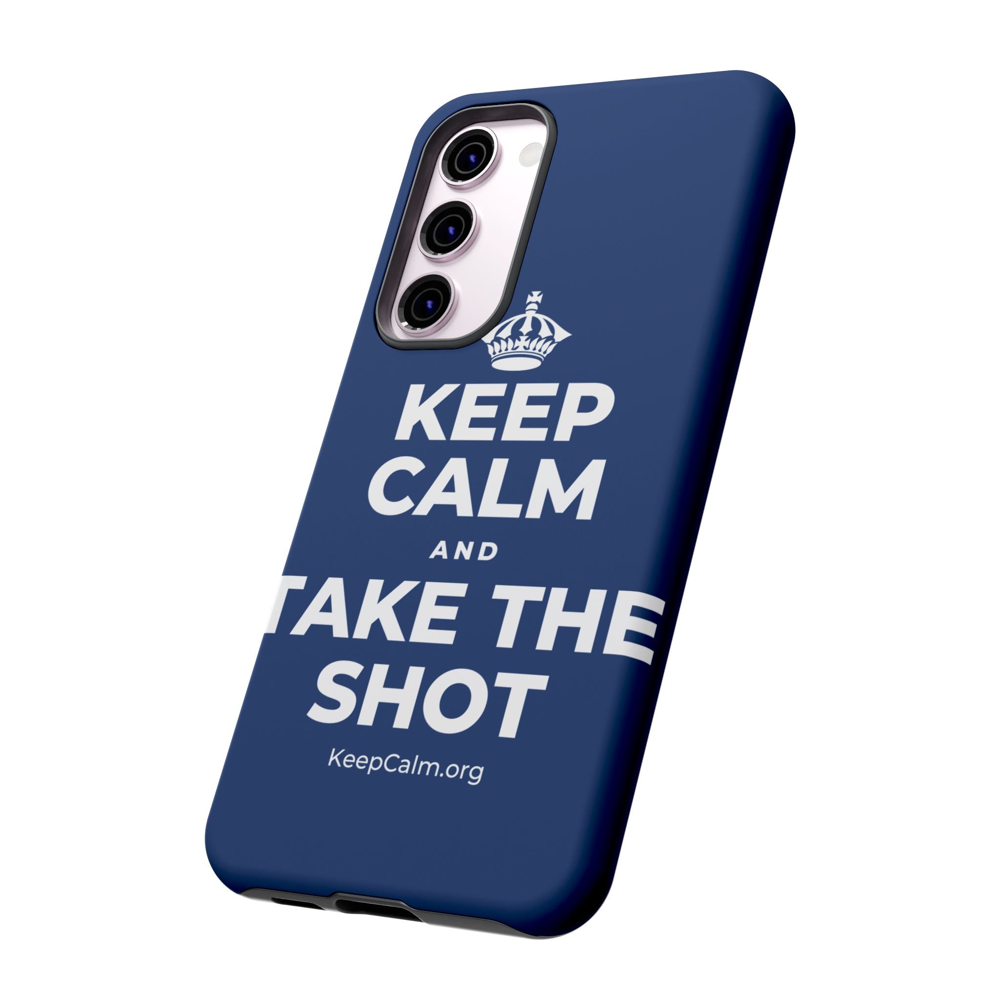 KEEP CALM AND TAKE THE SHOT Phone Case