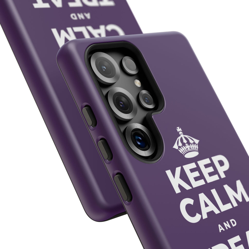 KEEP CALM AND TREAT YOURSELF Phone Case