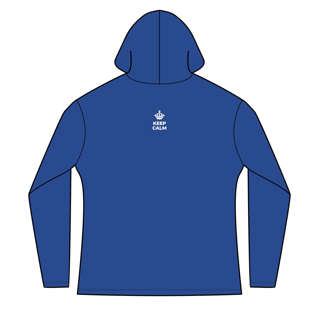KEEP CALM AND BE THE VIBE Women's Long Sleeve Hoodie