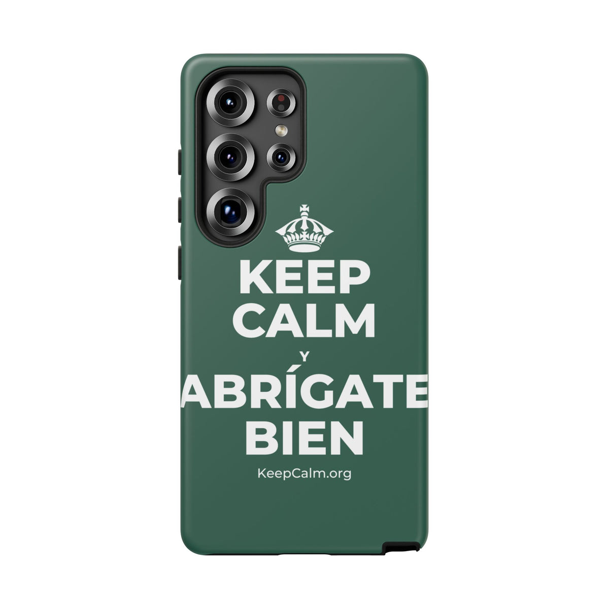 KEEP CALM Y ABRÍGATE BIEN Phone Case