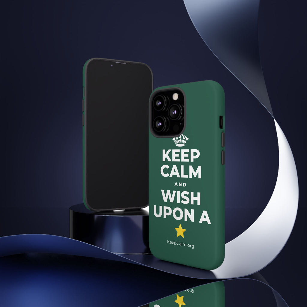 KEEP CALM AND WISH UPON A ⭐ Phone Case