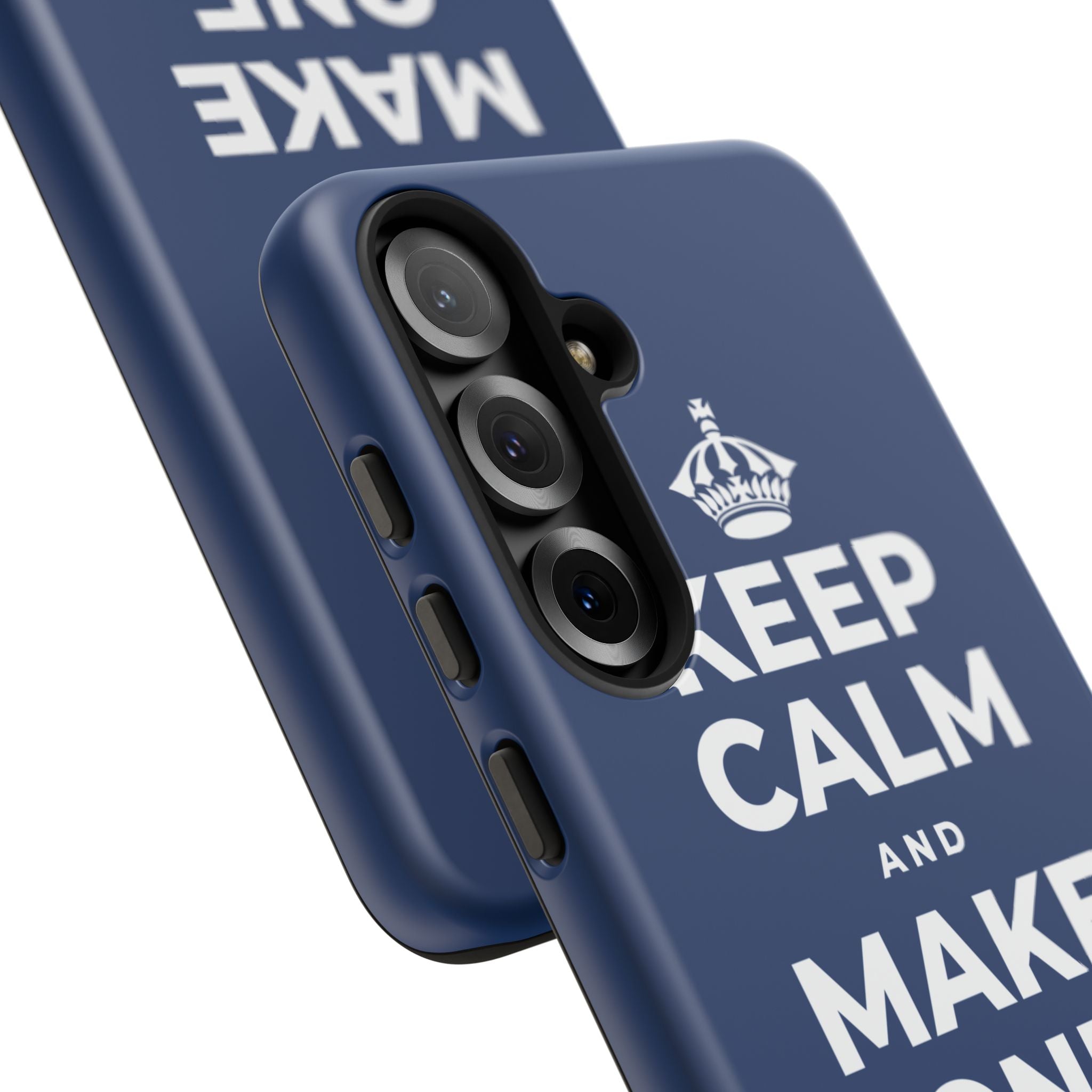 KEEP CALM AND MAKE ONE SMALL CHANGE Phone Case