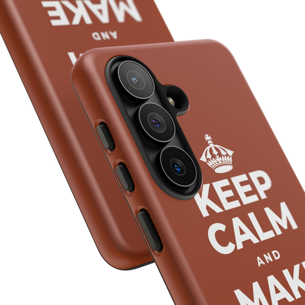 KEEP CALM AND MAKE YOUR MOVE Phone Case