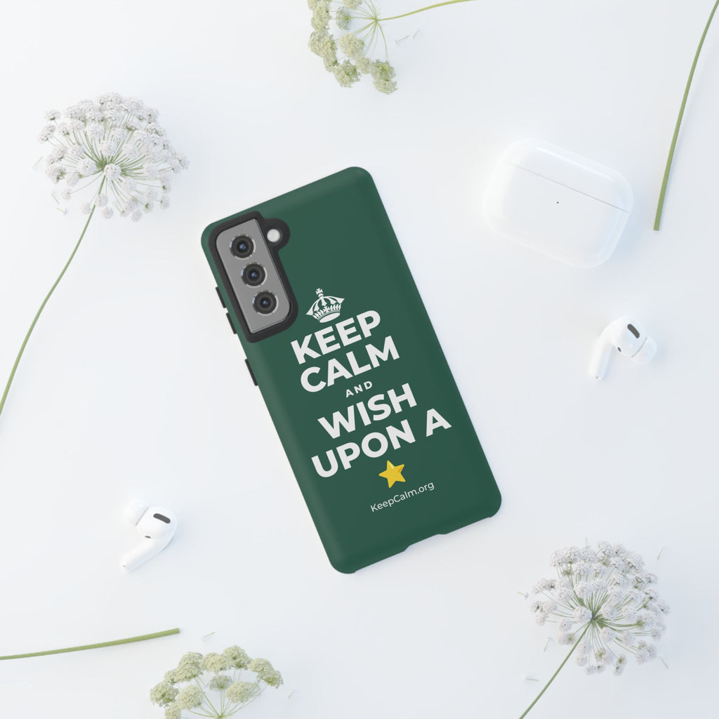 KEEP CALM AND WISH UPON A ⭐ Phone Case