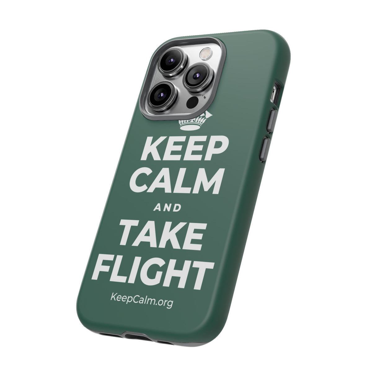 KEEP CALM AND TAKE FLIGHT Phone Case