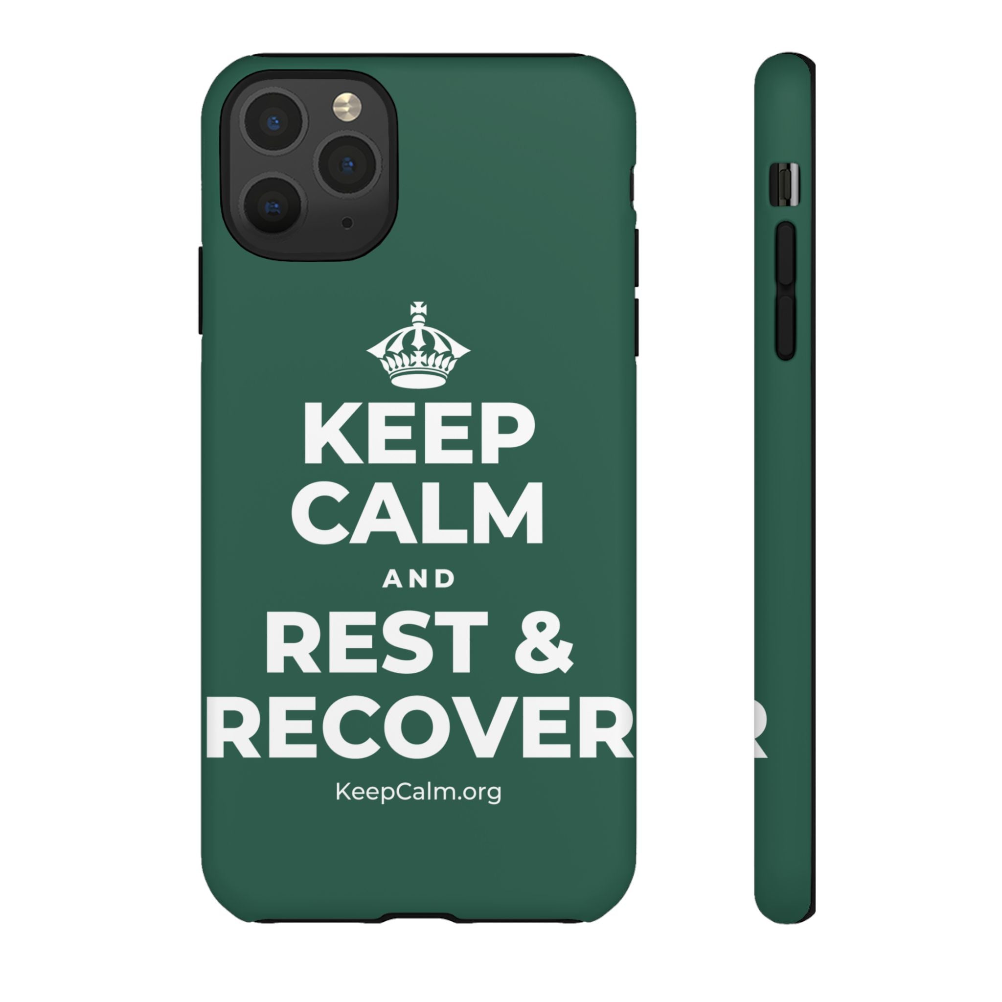 KEEP CALM AND REST & RECOVER Phone Case