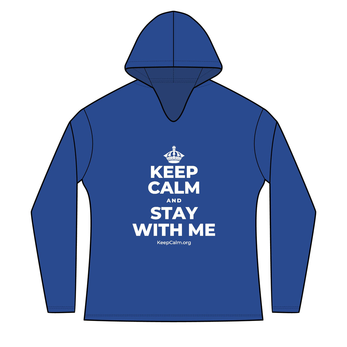 KEEP CALM AND STAY WITH ME Women's Long Sleeve Hoodie