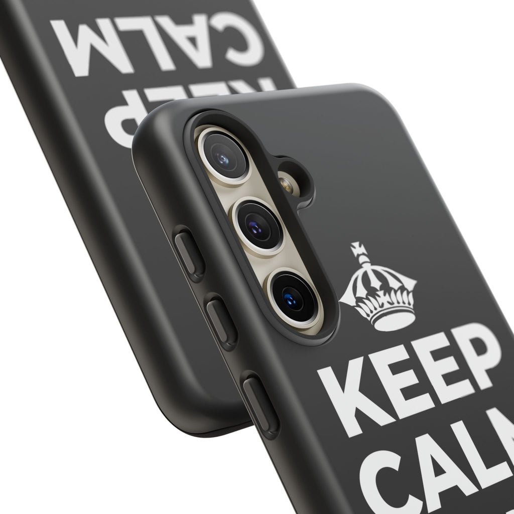 KEEP CALM AND GO 🏄 Phone Case