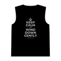 KEEP CALM AND WIND DOWN GENTLY Tank Top