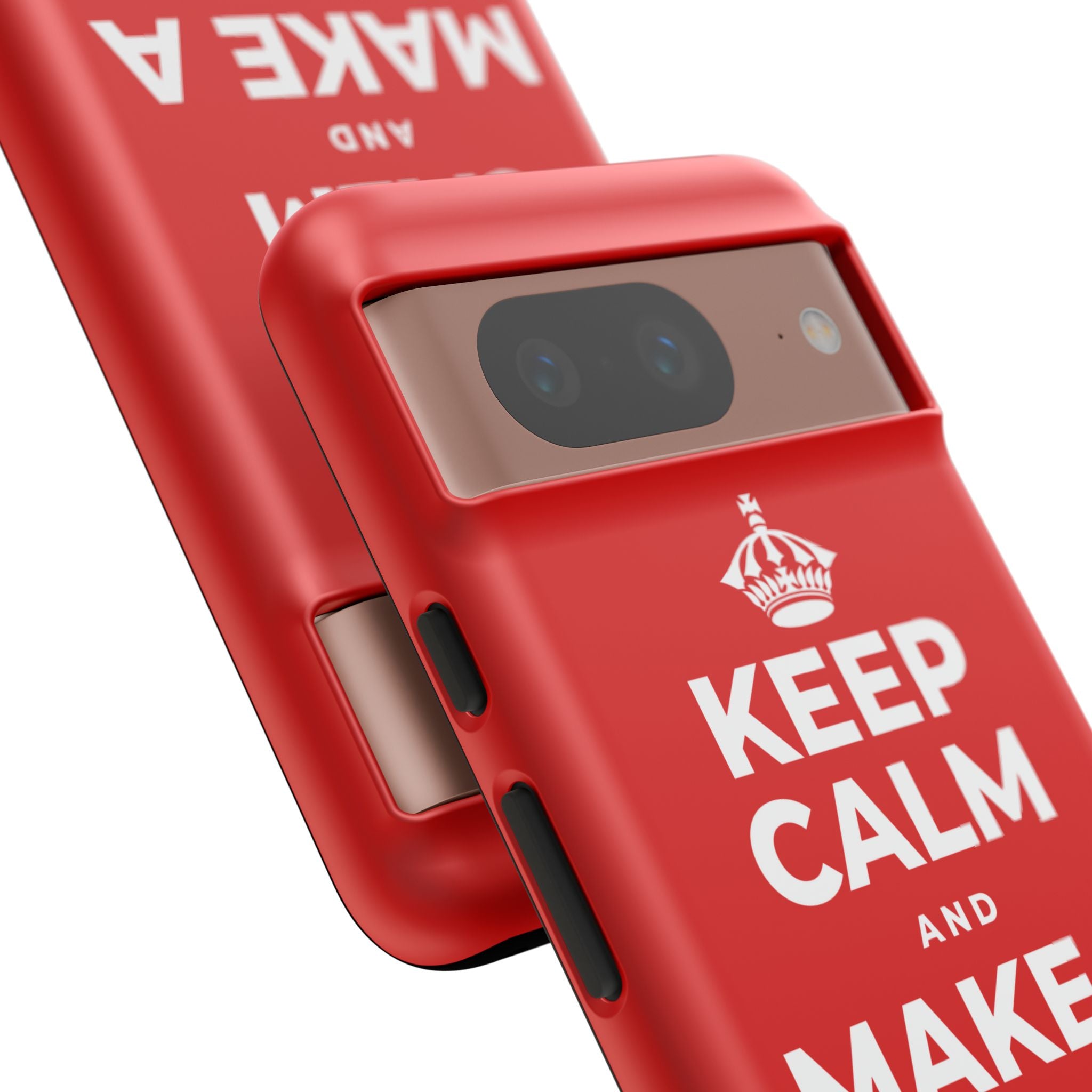 KEEP CALM AND MAKE A HAPPY MEMORY Phone Case