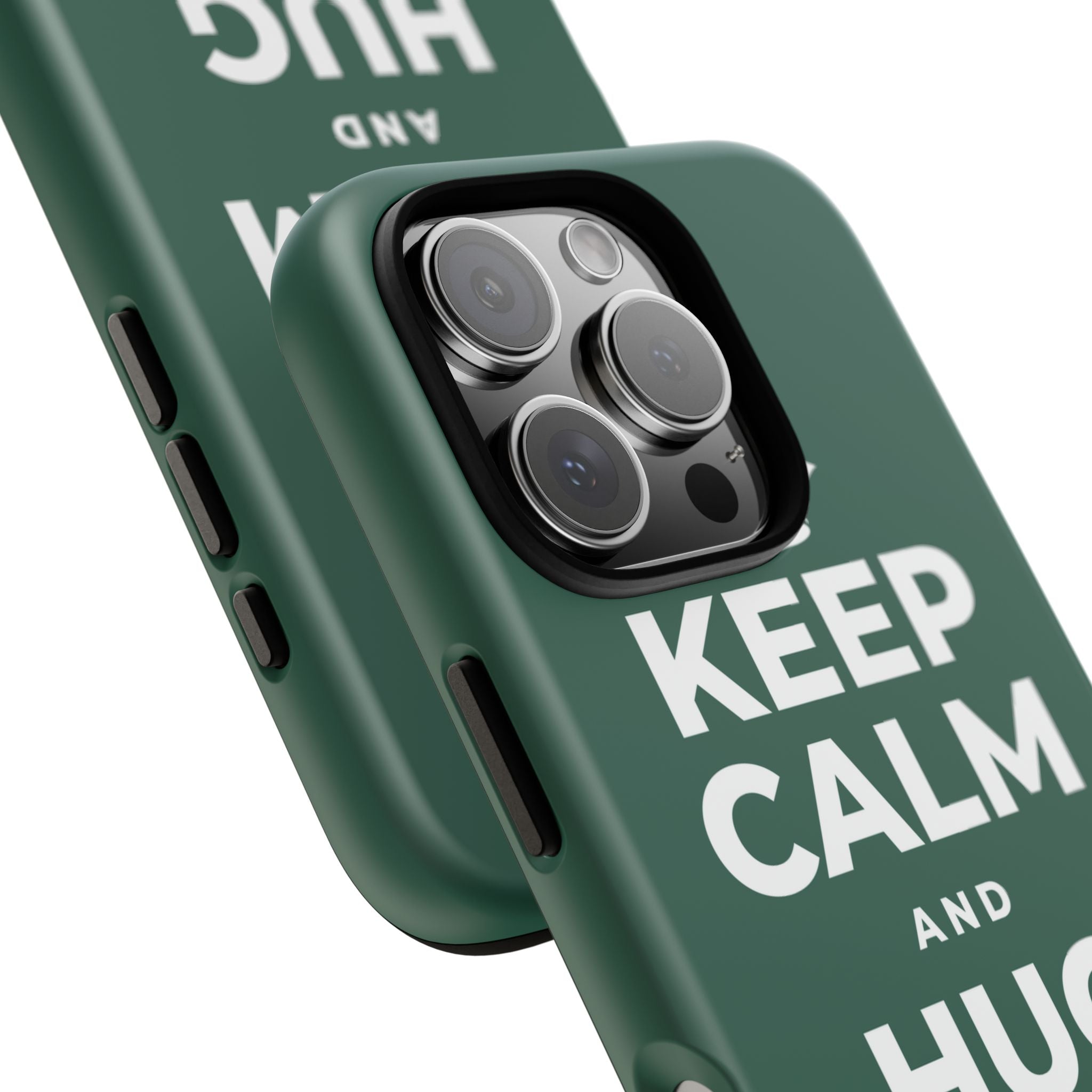 KEEP CALM AND HUG YOUR DOG Phone Case