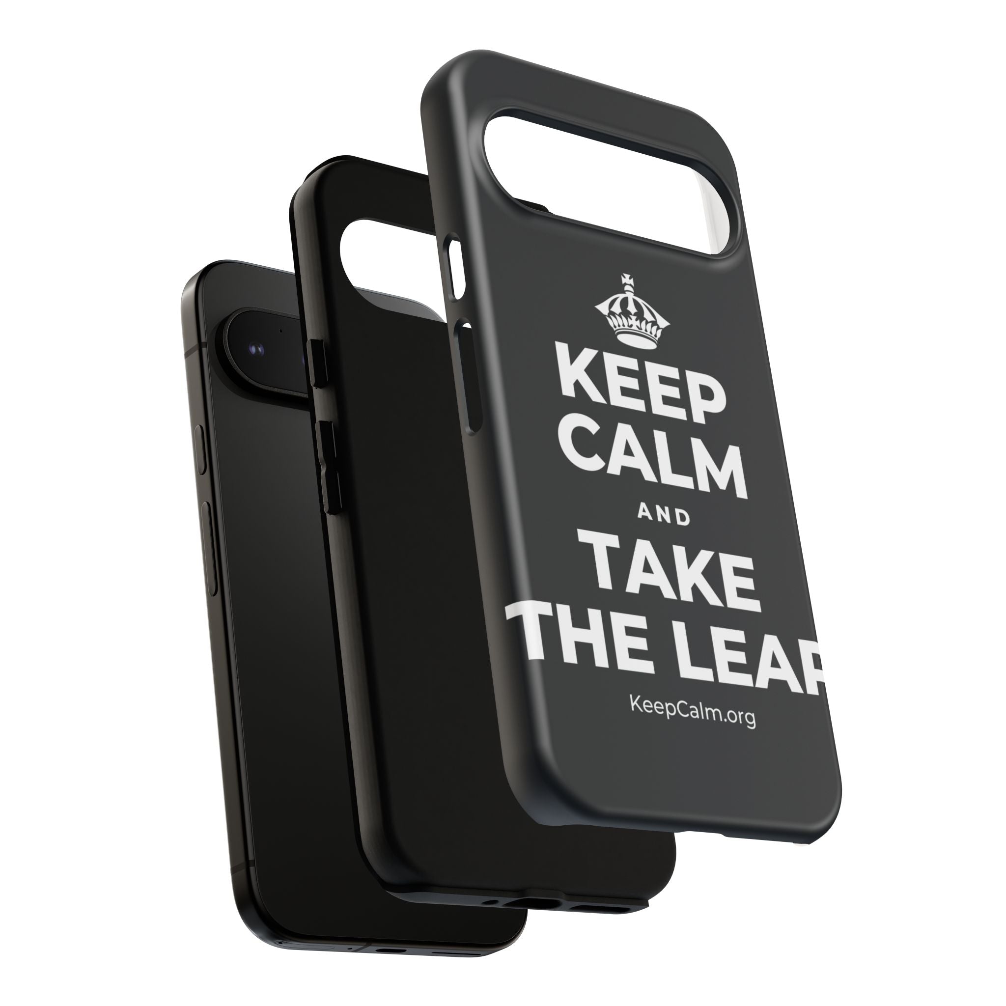 KEEP CALM AND TAKE THE LEAP Phone Case (Dark)