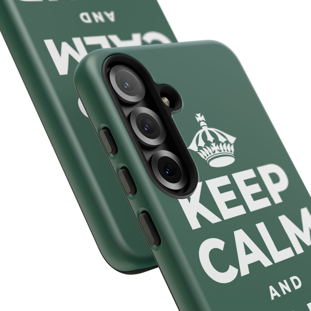 KEEP CALM AND STAND TALL Phone Case