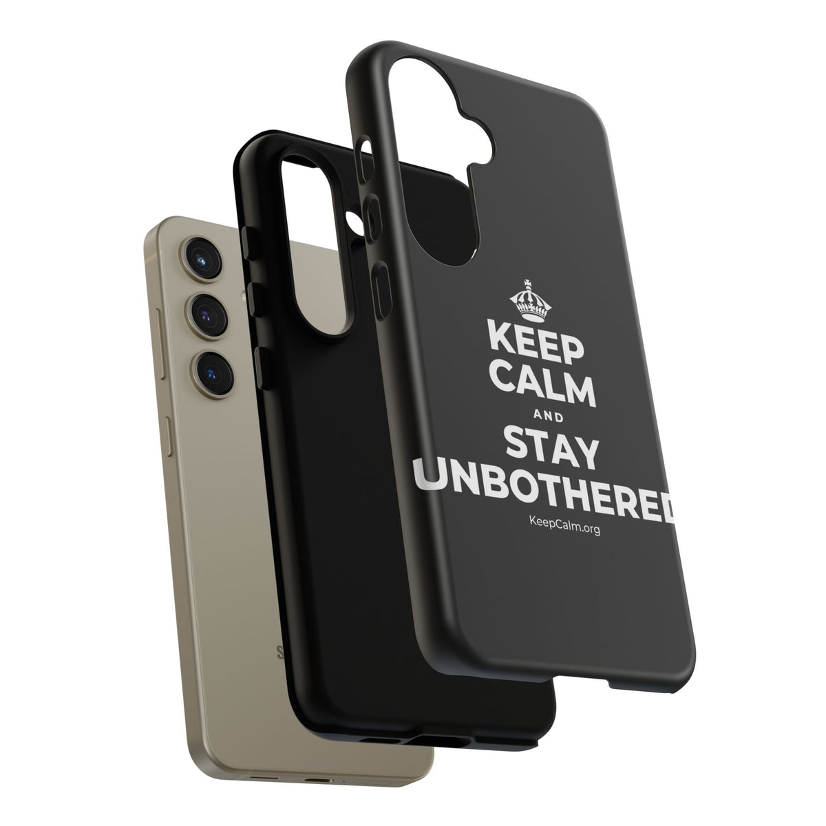 KEEP CALM AND STAY UNBOTHERED Phone Case