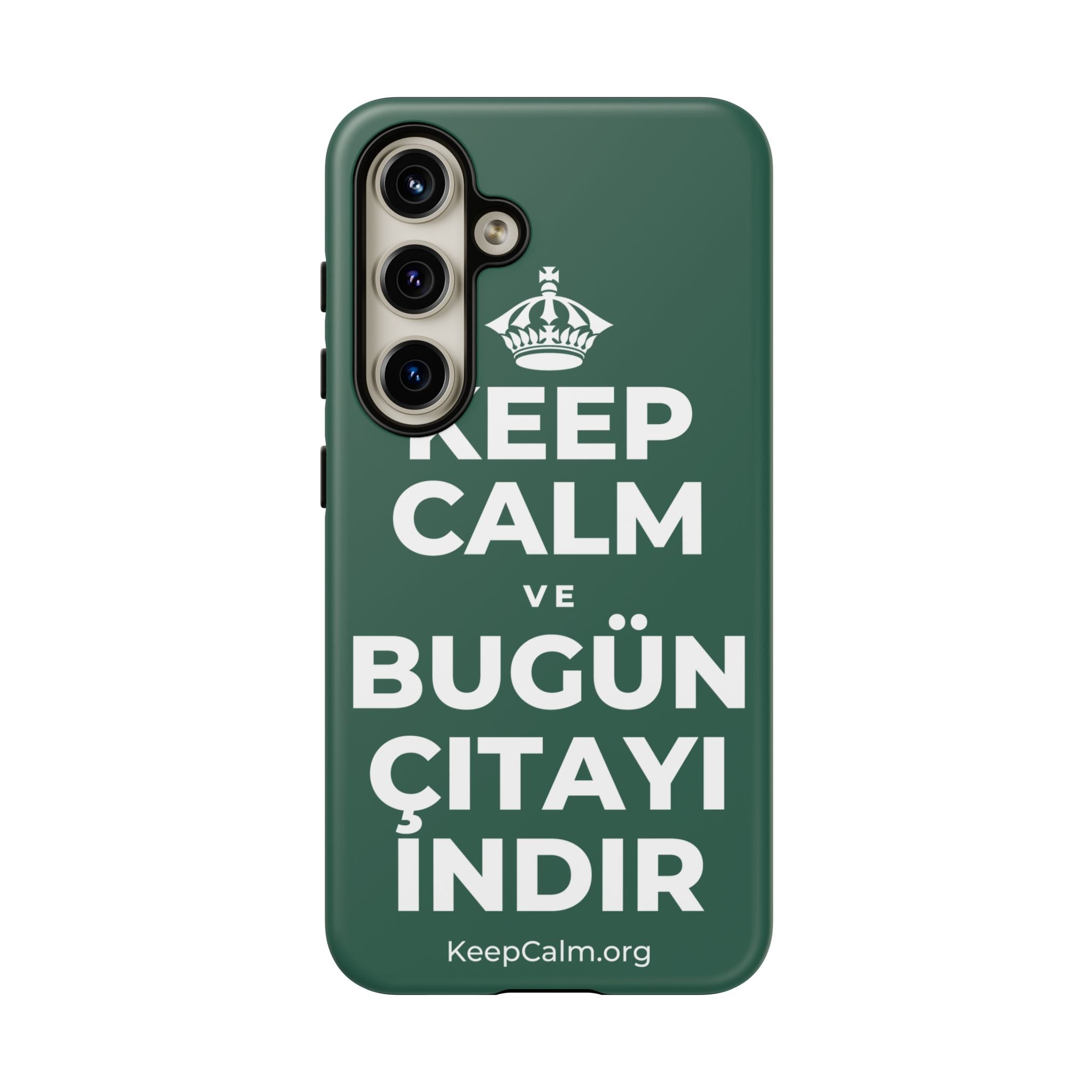 KEEP CALM VE BUGÜN ÇITAYI INDIR Phone Case