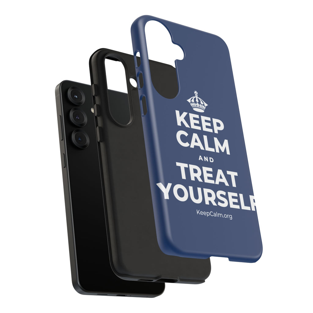 KEEP CALM AND TREAT YOURSELF Phone Case