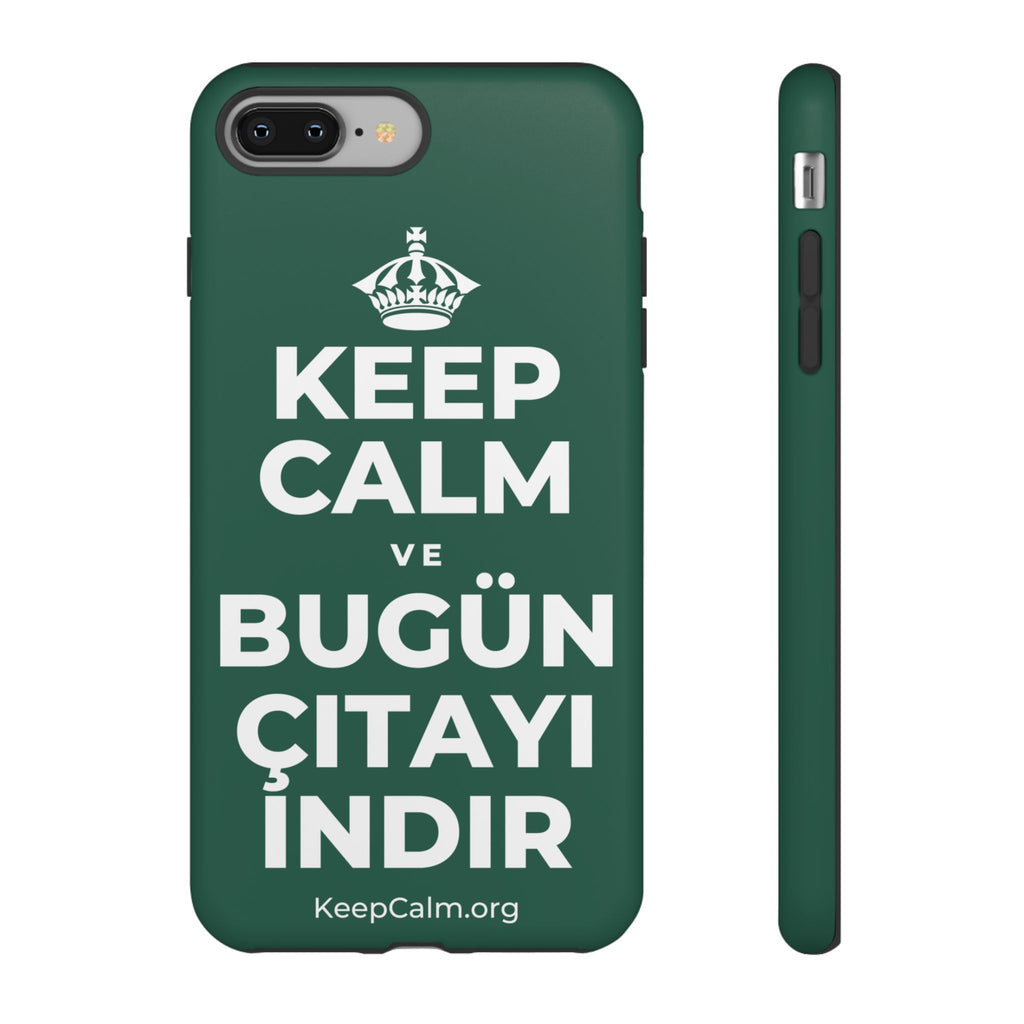 KEEP CALM VE BUGÜN ÇITAYI INDIR Phone Case