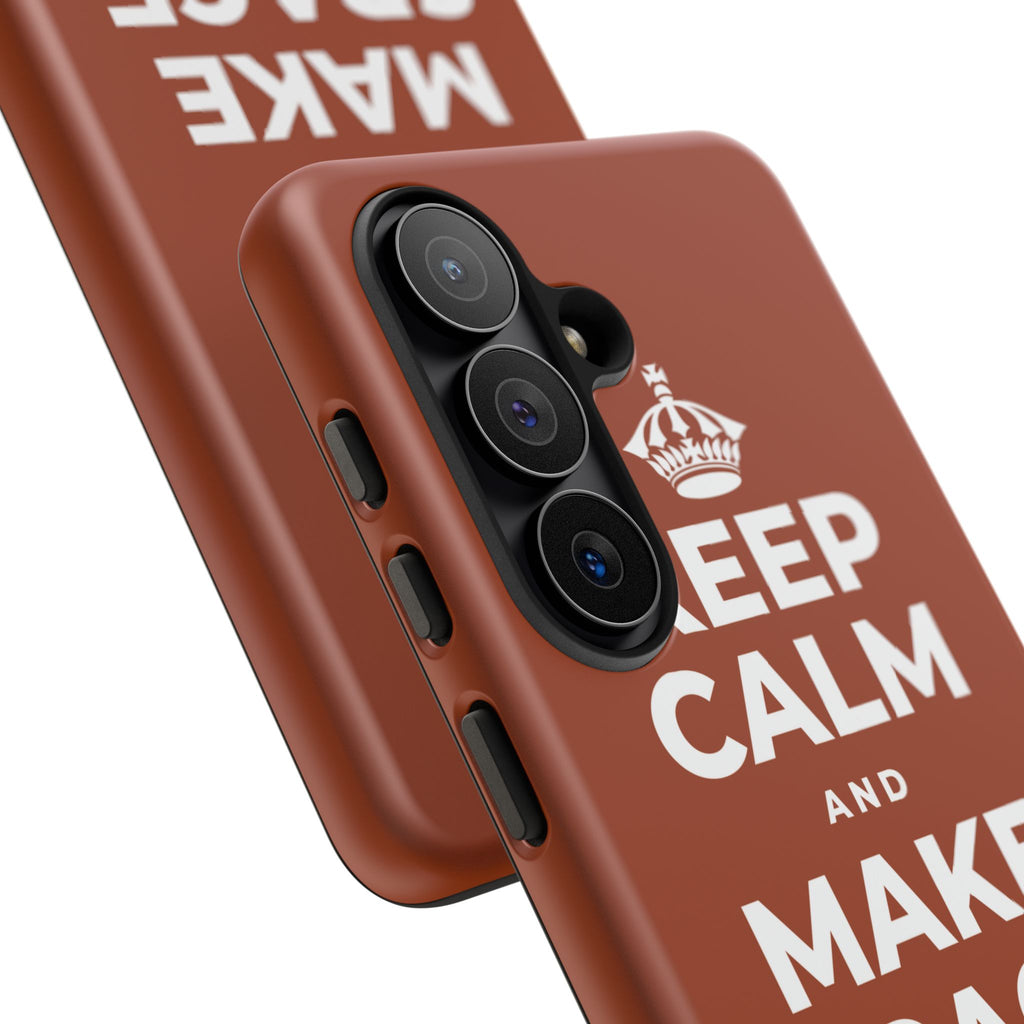 KEEP CALM AND MAKE SPACE TO BREATHE Phone Case