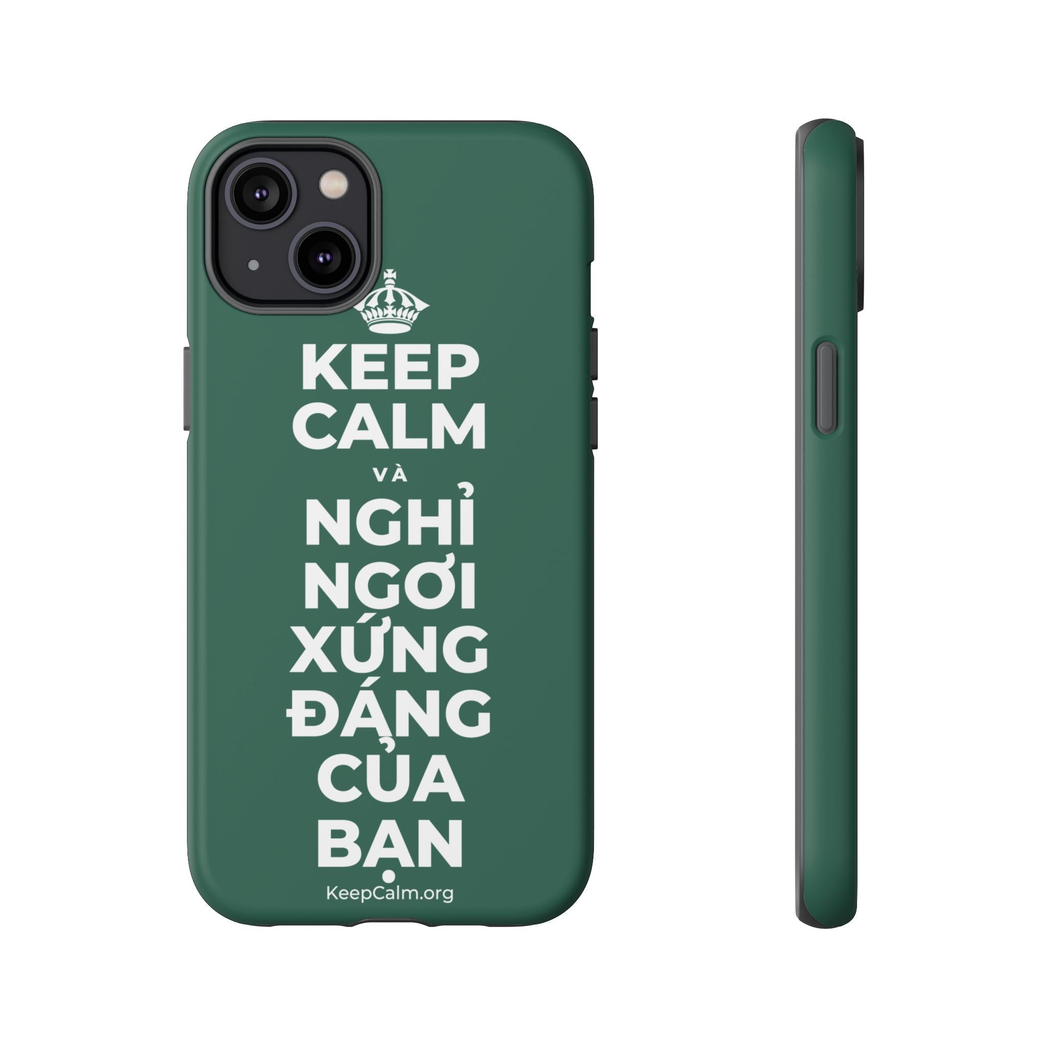 KEEP CALM VÀ NGHỈ NGƠI XỨNG ĐÁNG CỦA BẠN Phone Case
