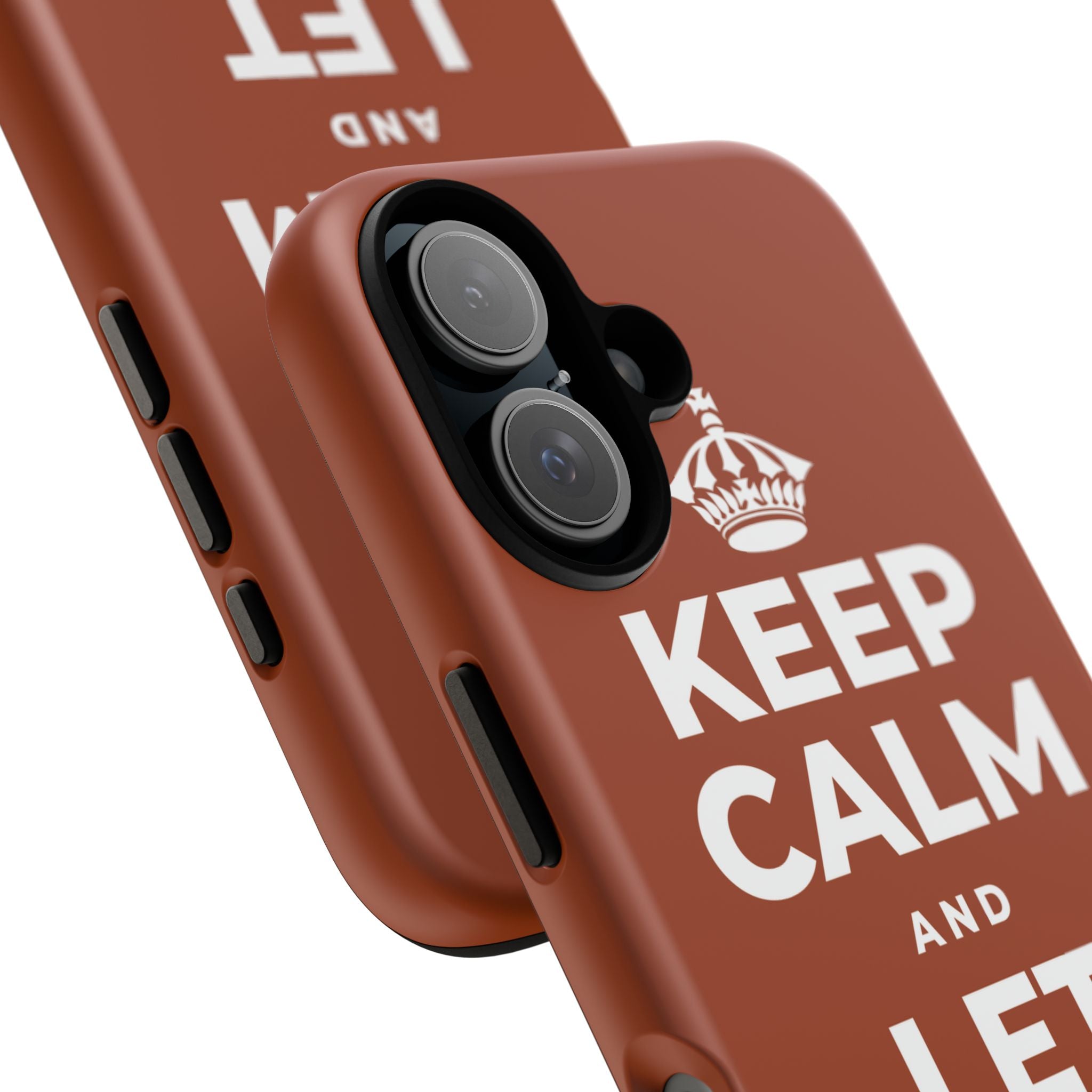 KEEP CALM AND LET PEOPLE HELP Phone Case