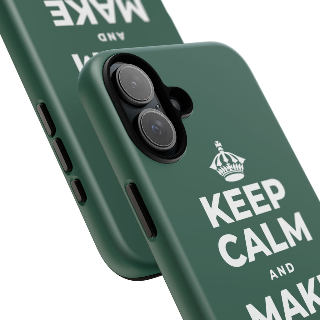 KEEP CALM AND MAKE SUNO MUSIC Phone Case