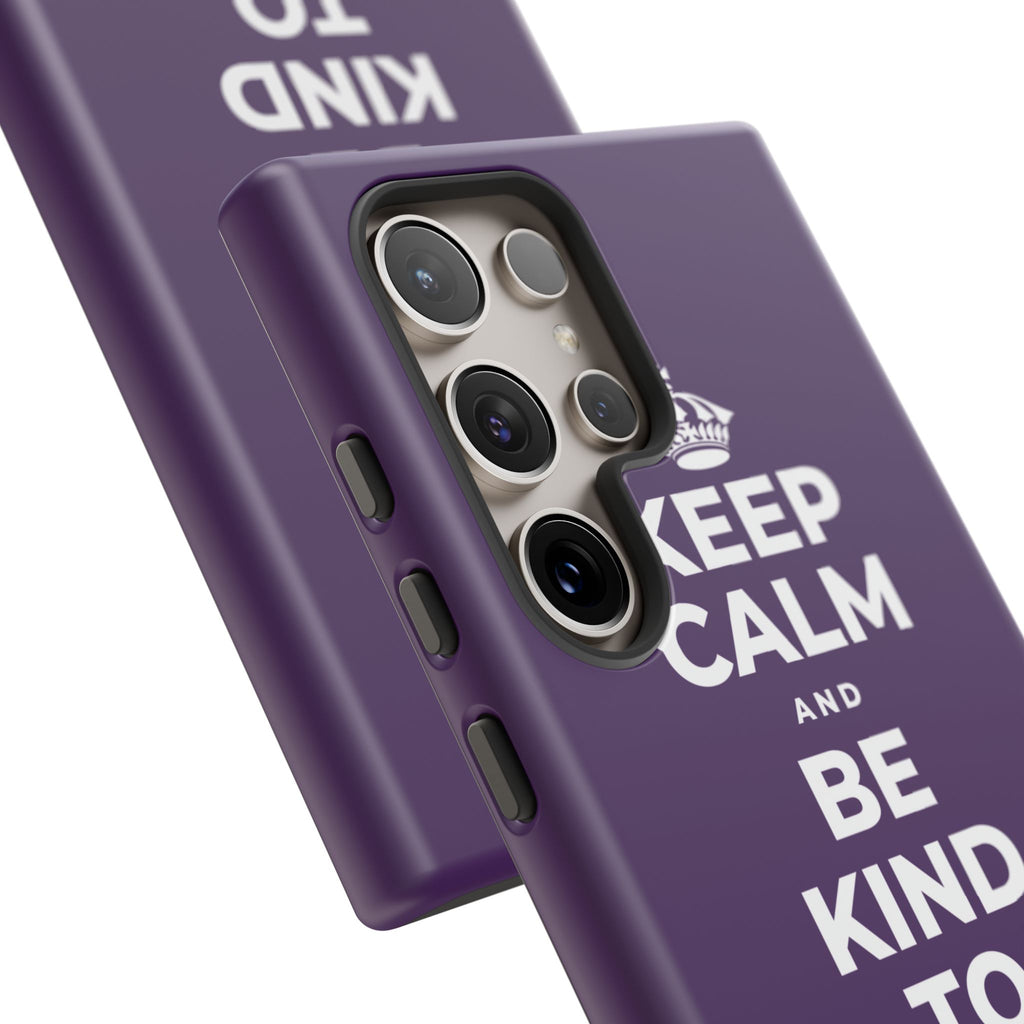 KEEP CALM AND BE KIND TO THE NEW KID Phone Case