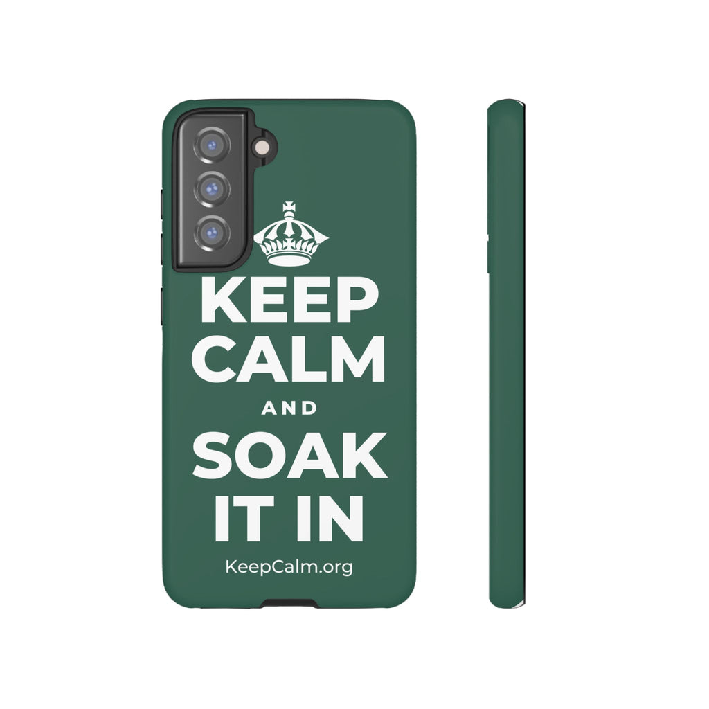 KEEP CALM AND SOAK IT IN Phone Case