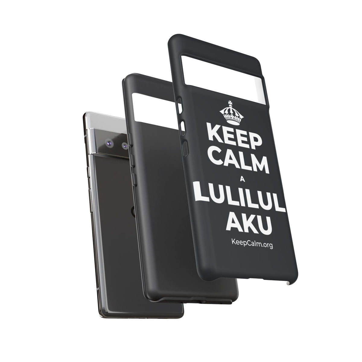 KEEP CALM A LULILULI AKU Phone Case (Dark)