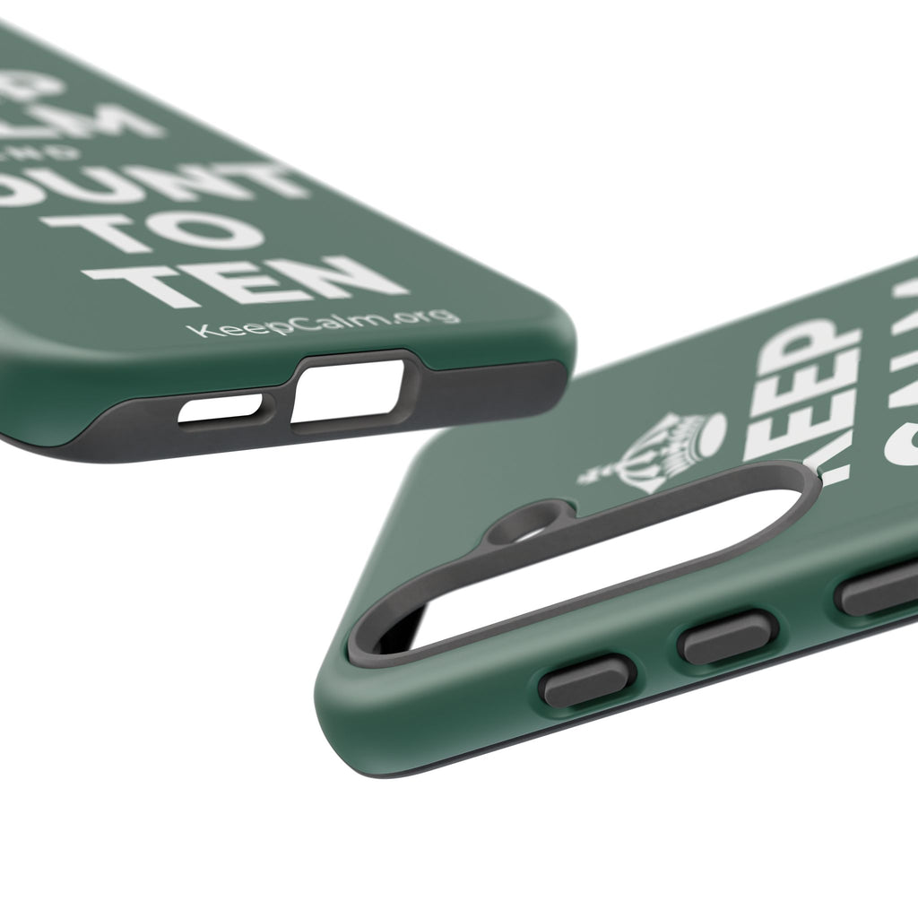 KEEP CALM AND COUNT TO TEN Phone Case