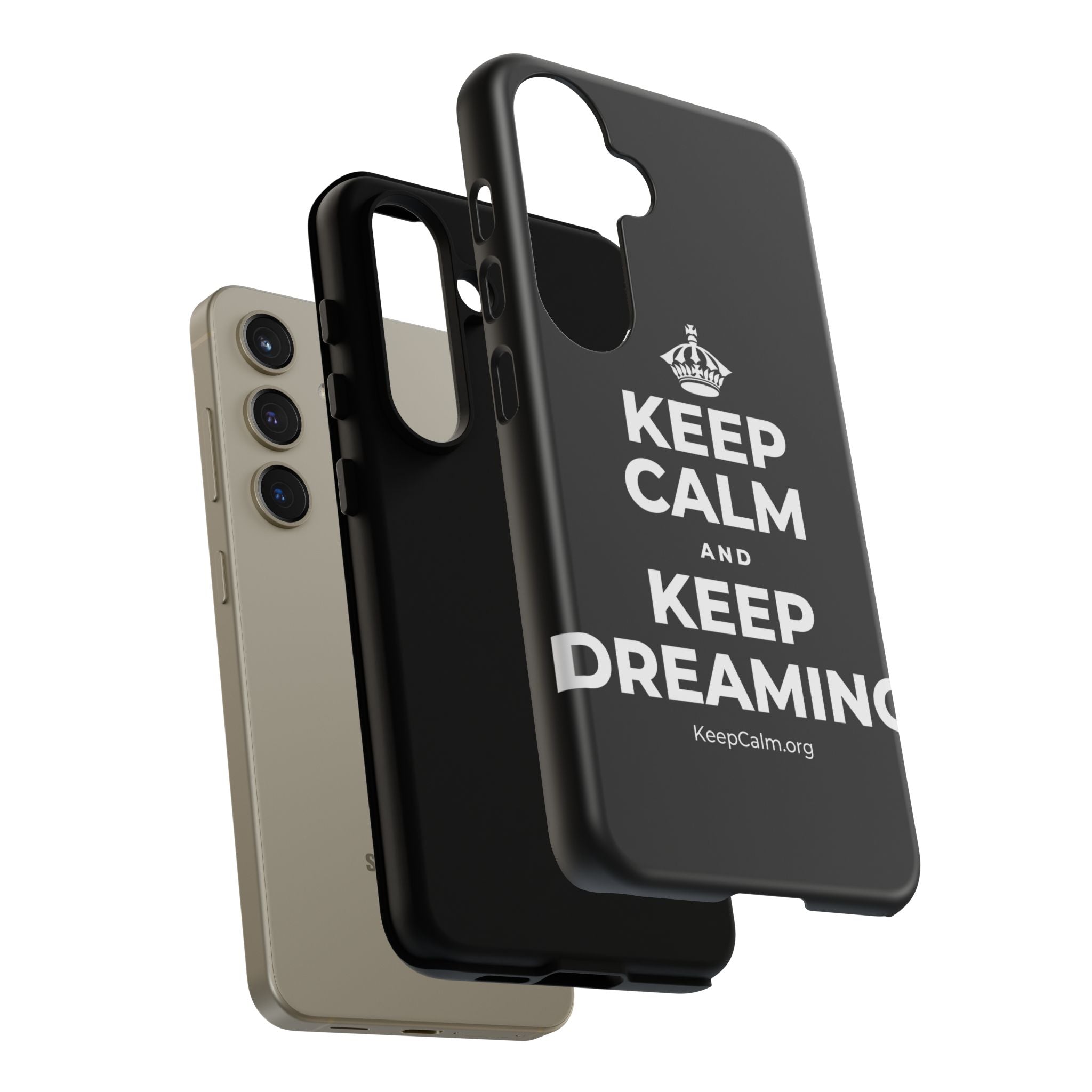KEEP CALM AND KEEP DREAMING Phone Case