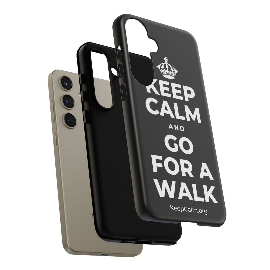 KEEP CALM AND GO FOR A WALK Phone Case