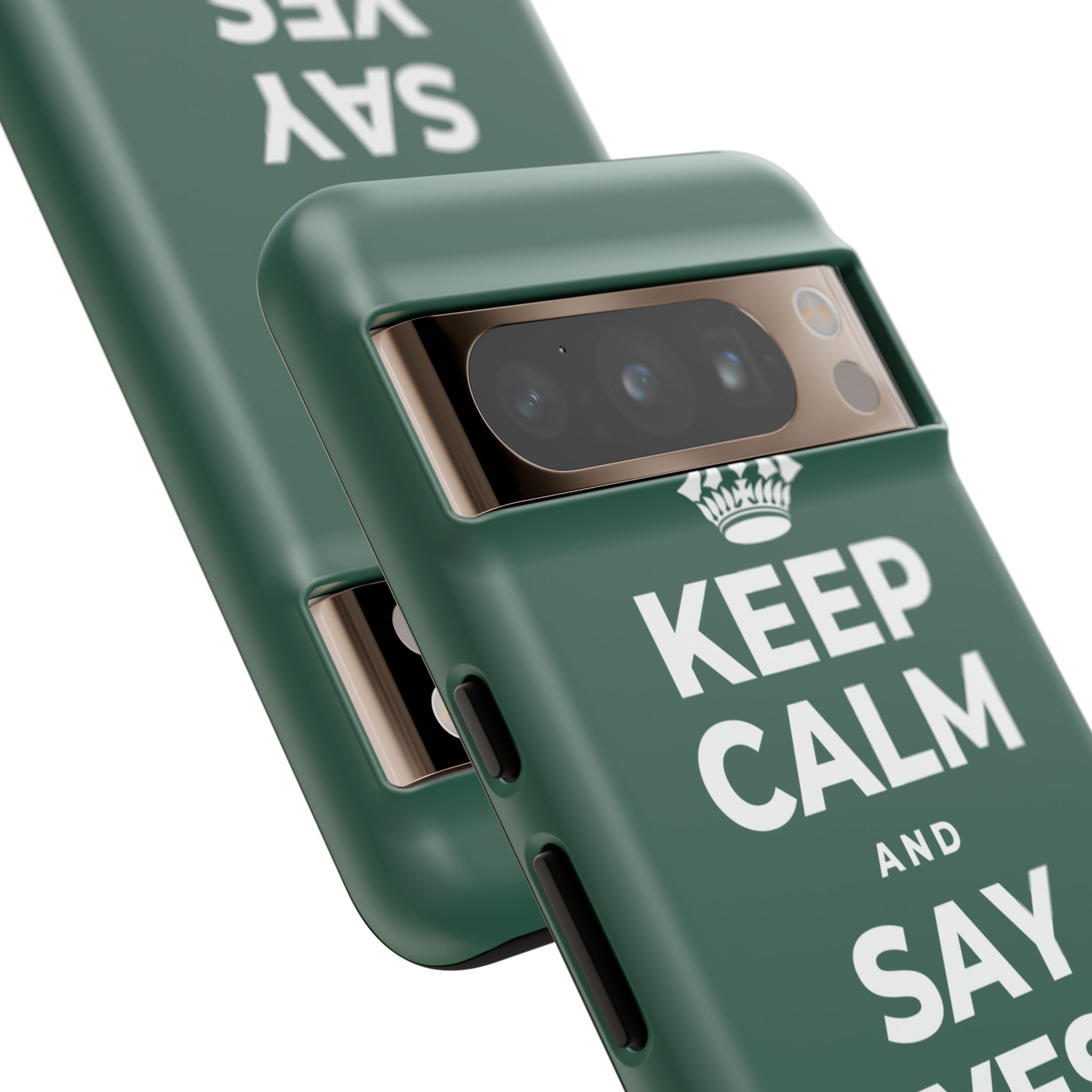 KEEP CALM AND SAY YES TO FUN Phone Case