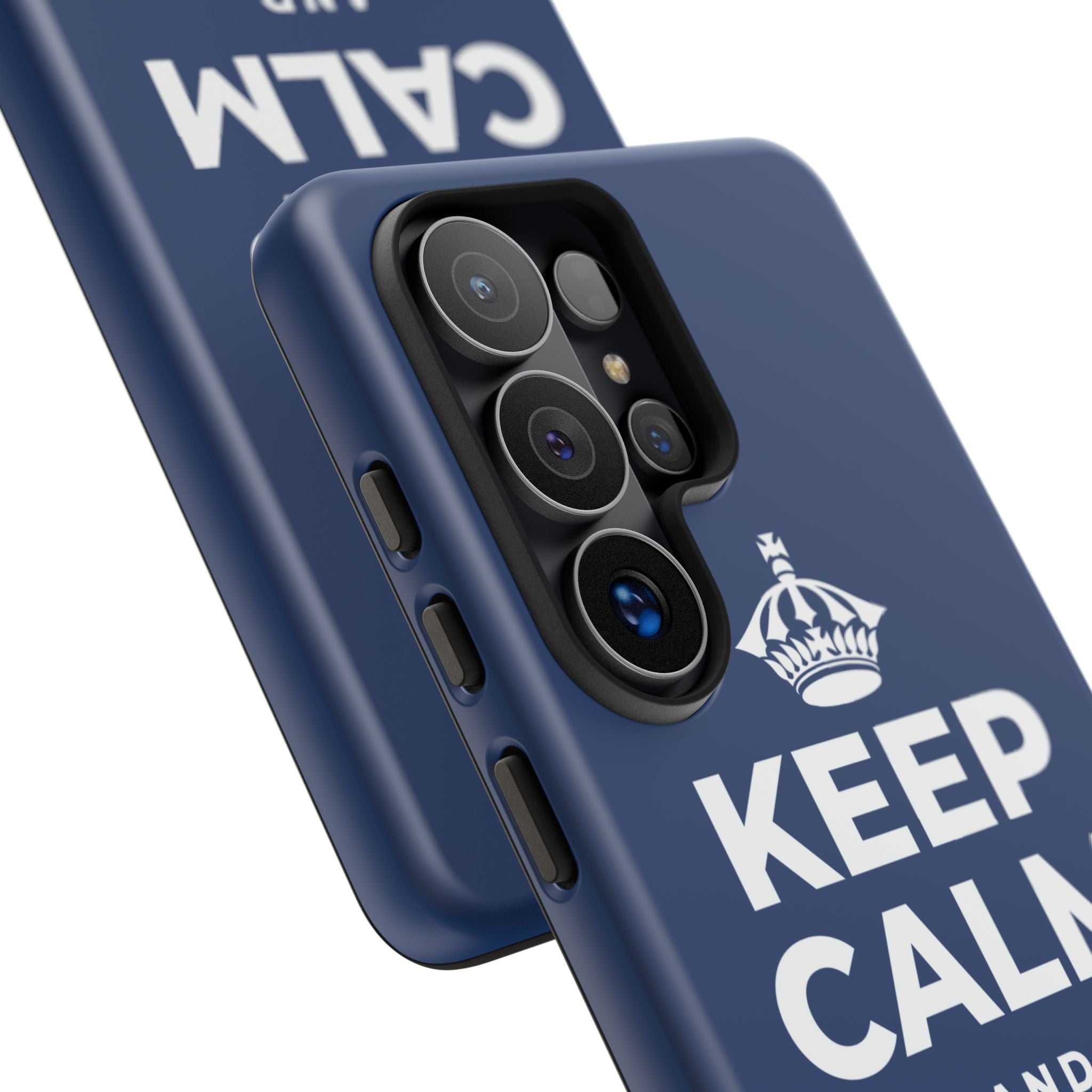 KEEP CALM AND JUST BE Phone Case