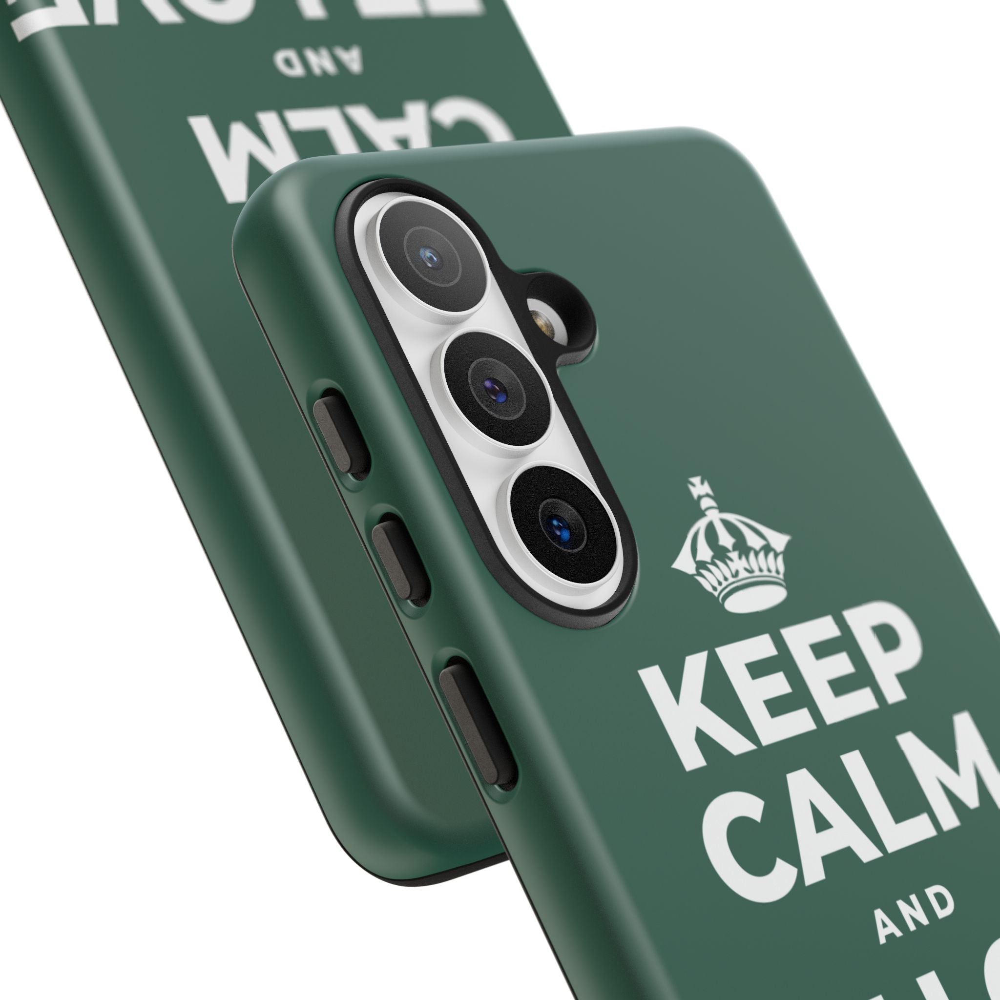 KEEP CALM AND LET LOVE FLOW Phone Case