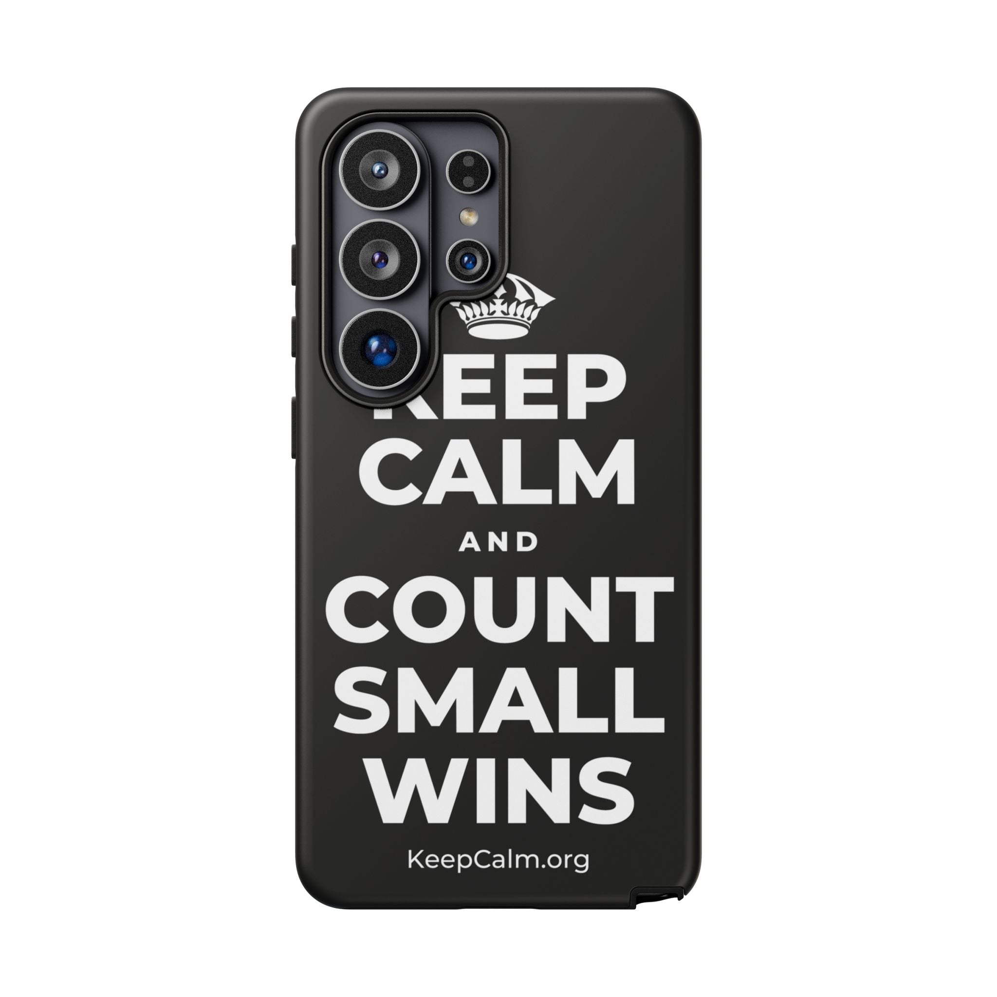 KEEP CALM AND COUNT SMALL WINS Phone Case
