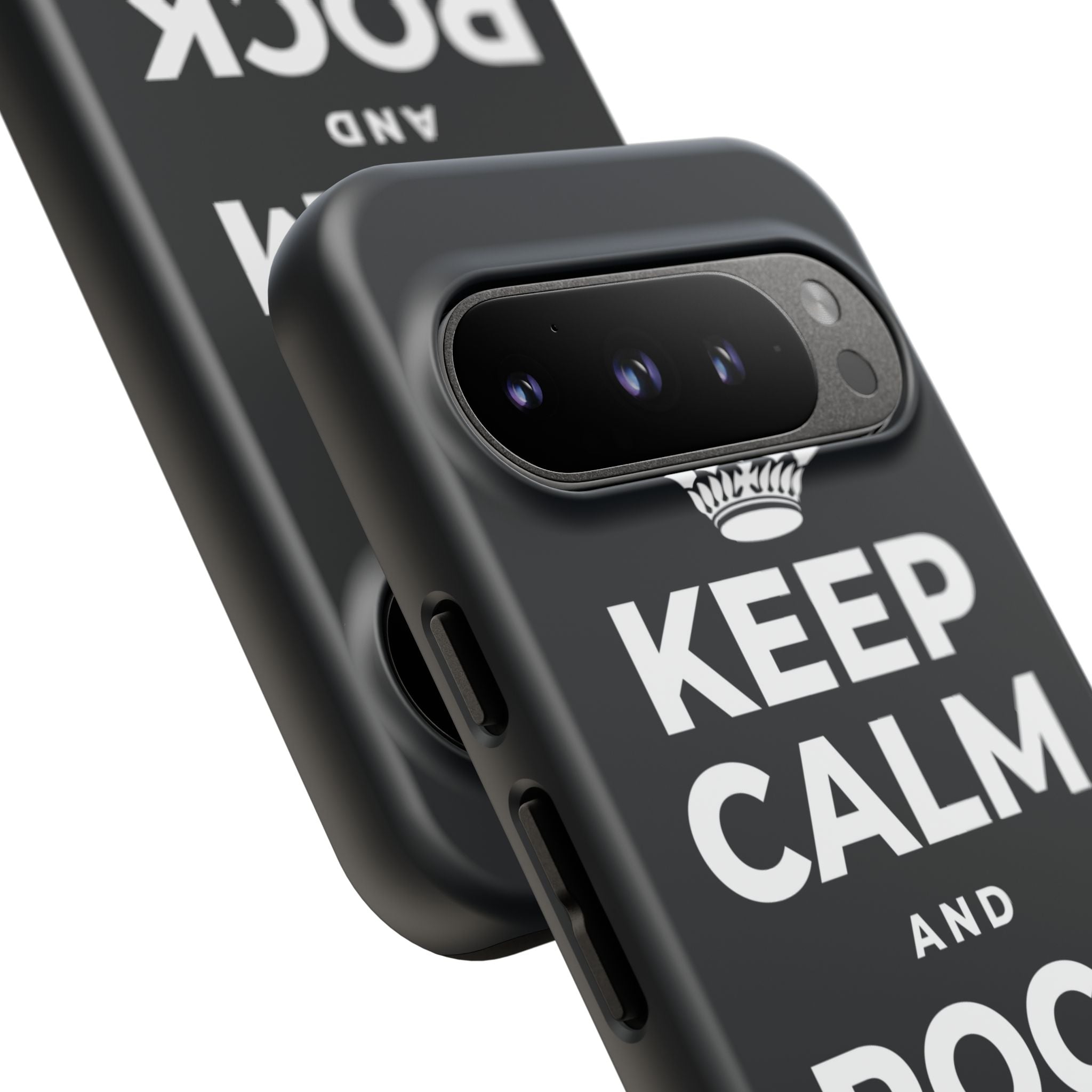 KEEP CALM AND ROCK THAT SMILE Phone Case (Dark)