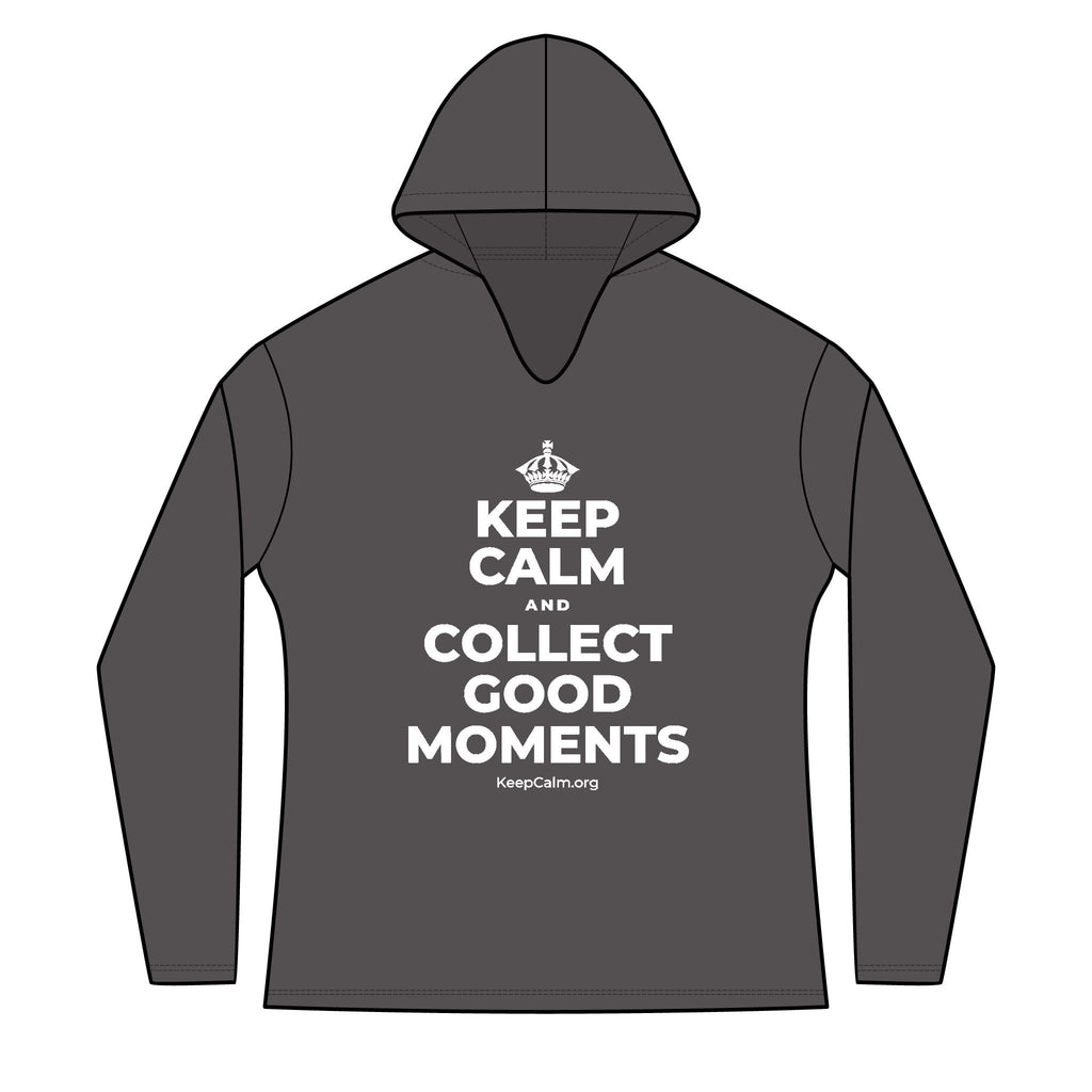 KEEP CALM AND COLLECT GOOD MOMENTS Women's Long Sleeve Hoodie