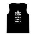 KEEP CALM AND ROCK THAT SMILE Tank Top