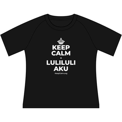 KEEP CALM A LULILULI AKU Women's Raglan Tee